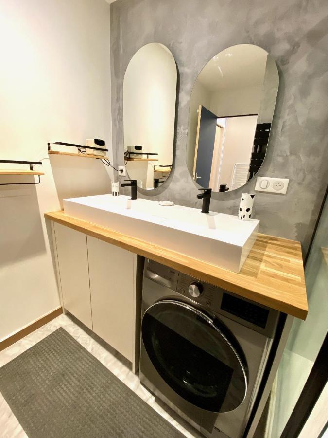 Acamar, Appartement En Front De Mer Avec Parking Privee Courseulles-sur-Mer Luaran gambar