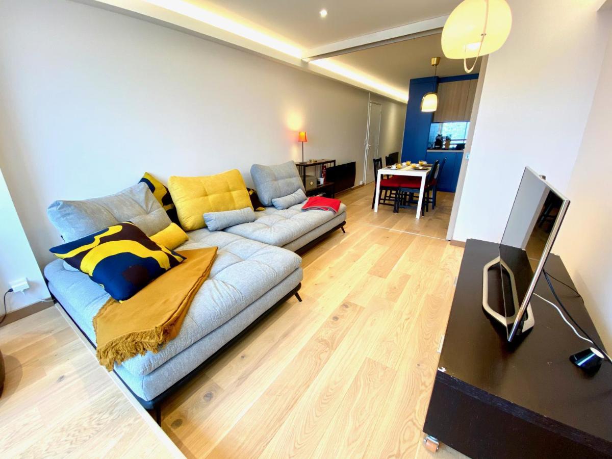 Acamar, Appartement En Front De Mer Avec Parking Privee Courseulles-sur-Mer Luaran gambar