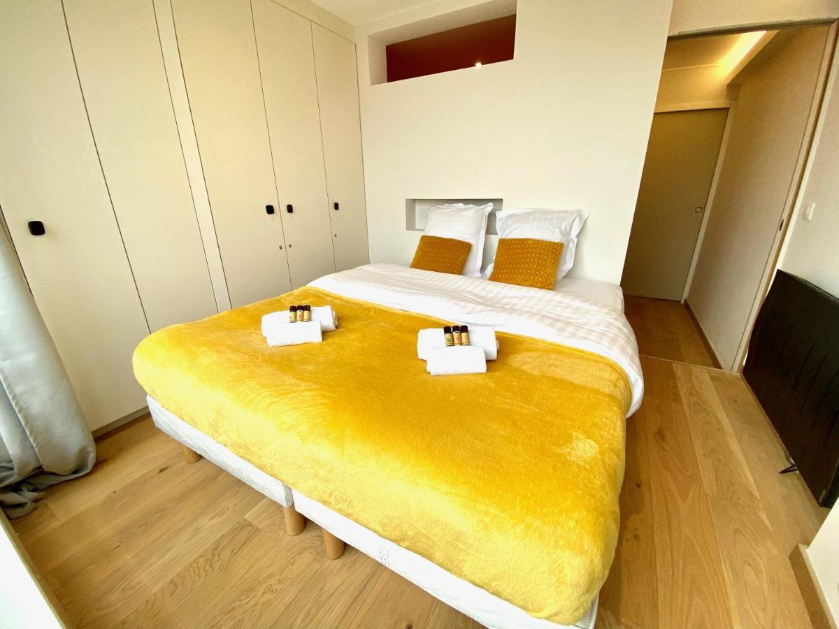 Acamar, Appartement En Front De Mer Avec Parking Privee Courseulles-sur-Mer Luaran gambar